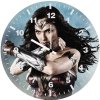wonder woman key art 8v wall clock