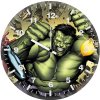 deadpool hulk spiderman art wm wall clock