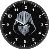 moon knight superhero minimal vh wall clock