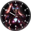 iron woman face off 4p wall clock