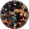 iconic wonder woman artwork 1y wall clock