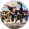 justice league superheroes art 31 wall clock