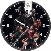 justice league art m8 wall clock