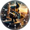 wolverine alone at the top tz wall clock