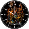 black adam k5 wall clock