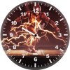 flash concept poster 4g wall clock