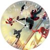 spider verse art new 3s wall clock