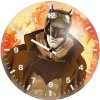 batman digital art new kn wall clock