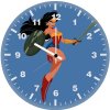 wonderwoman minimal 89 wall clock