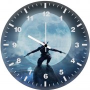 deadpool in the night c3 wall clock