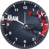 miles morales spider man art yr wall clock