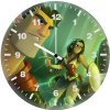 justice league heroes new 6v wall clock