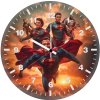 superman and lois that inspires a generation v4 wall clock
