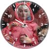 birds of prey breakup 8m wall clock