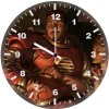 steampunk iron man ce wall clock
