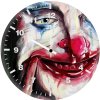 joker digital painting wz wall clock
