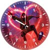 masked marvel spider man pt wall clock