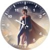 supergirl heroic heritage rt wall clock