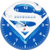 superman logo cx wall clock