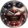 joker smile laugh py wall clock