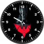 batman beyond dark minimal uu wall clock