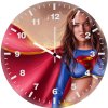 supergirl megan fox o5 wall clock