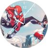 spider man tech new suit 6w wall clock