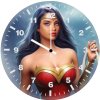 wonder woman comic art 84 wall clock