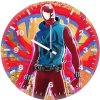scarlet spider appearance in spider verse movie p3 wall clock