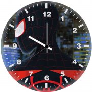 art mew miles morales ew wall clock