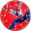 spiderman ps4 fan art 4b wall clock