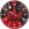 deadpool gun boy hi wall clock