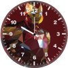 iron man formation qz wall clock