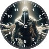 moon knight ascendant 1s wall clock
