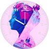 gwen stacy minimal l6 wall clock