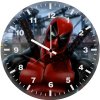 deadpool cool guy mr wall clock