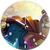 superman illustration art og wall clock