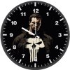 punisher dark minimal l0 wall clock