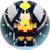 wolverine artwork wh wall clock