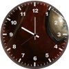spiderman art closeup hv wall clock
