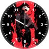 lady punisher n4 wall clock