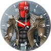 red hood artwork qi wall clock