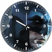 batman maskut wall clock