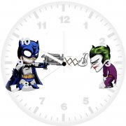 poor joker c0 wall clock