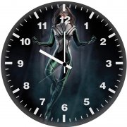 anya corazon in madame web pp wall clock