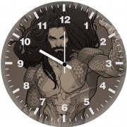 aquaman fan art 0r wall clock
