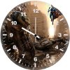 superman vs darkseid jn wall clock