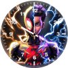 the spectacle of spider man if wall clock