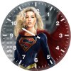 supergirl fight suit cx wall clock