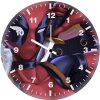 lady deadpool art cr wall clock
